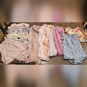 Assorted Baby Girl Clothing Set
